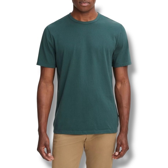 NWT VINCE Shirt Mens Size XXL 2XL 2X Green Short Sleeve Crew Neck T-Shirt - Picture 1 of 10